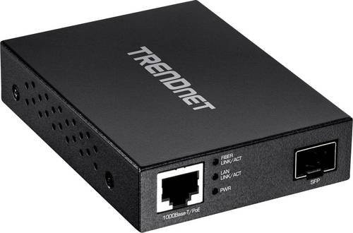 Trendnet TFC-PGSFP Medienkonverter Gigabit Ethernet Schwarz - Bild 1