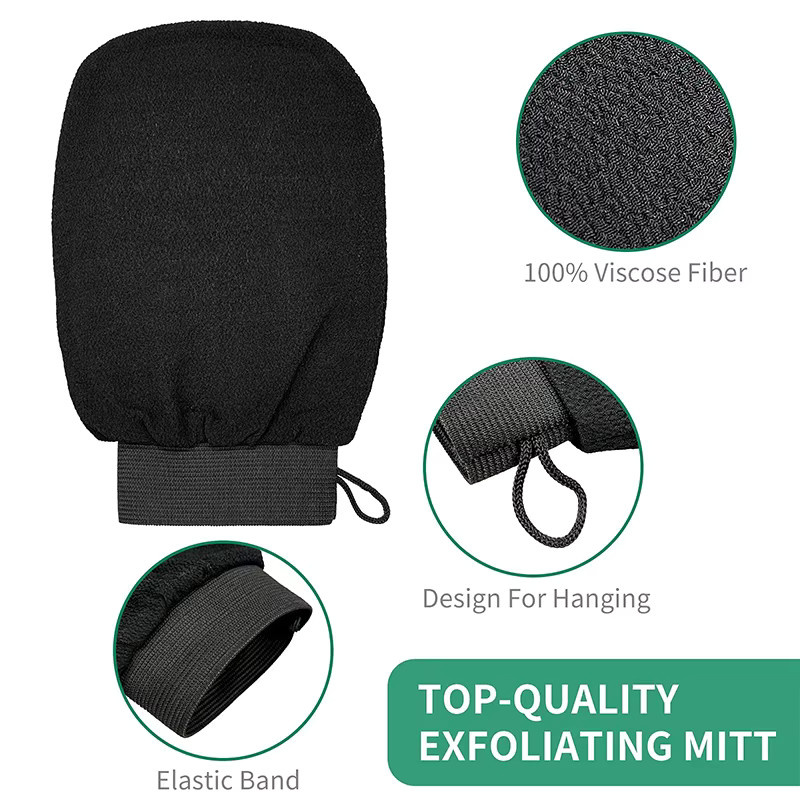 Marokkanischer Hammam-Badehandschuh, Peeling-Handschuh für Körper und Gesicht, Unisex - Bild 6