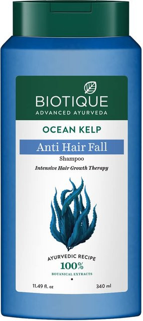 Biotique Meeresalgen Anti-Haarausfall Shampoo, 340 ml, Normales Haar - Bild 1
