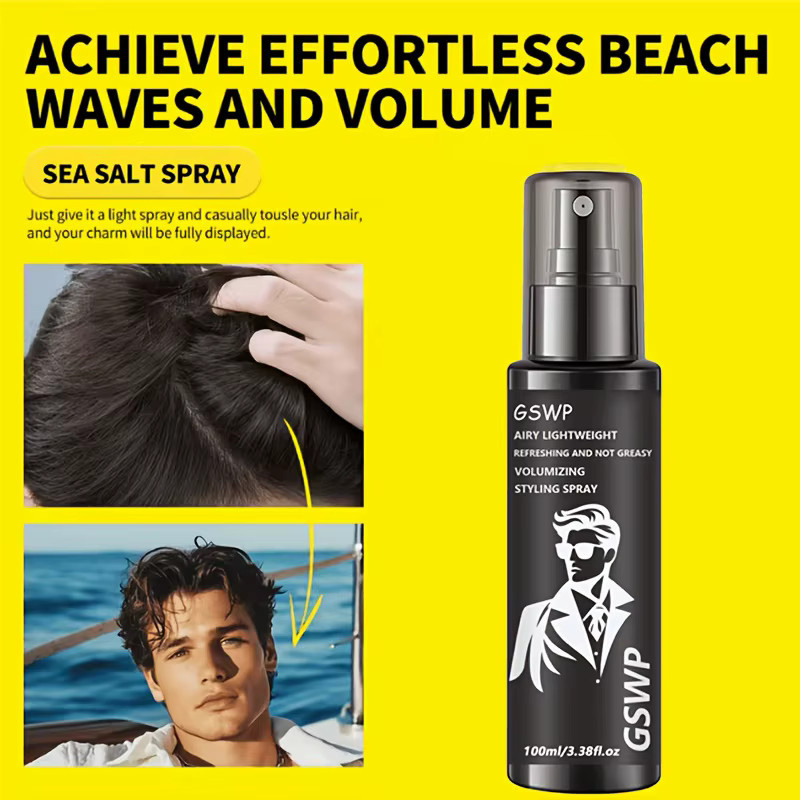 GSWP Meersalz Volumen-Styling-Wasserspray für Herren, 100 ml - Bild 3