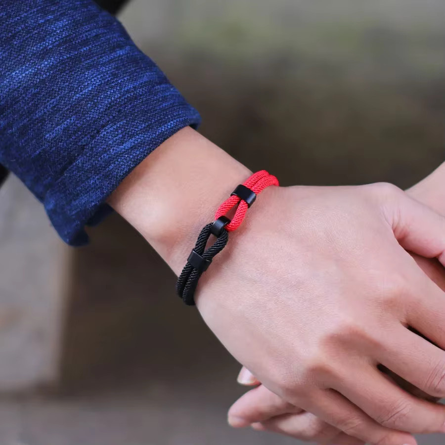Armband Noter, Edelstahl, Schwarz, Herren - Bild 1