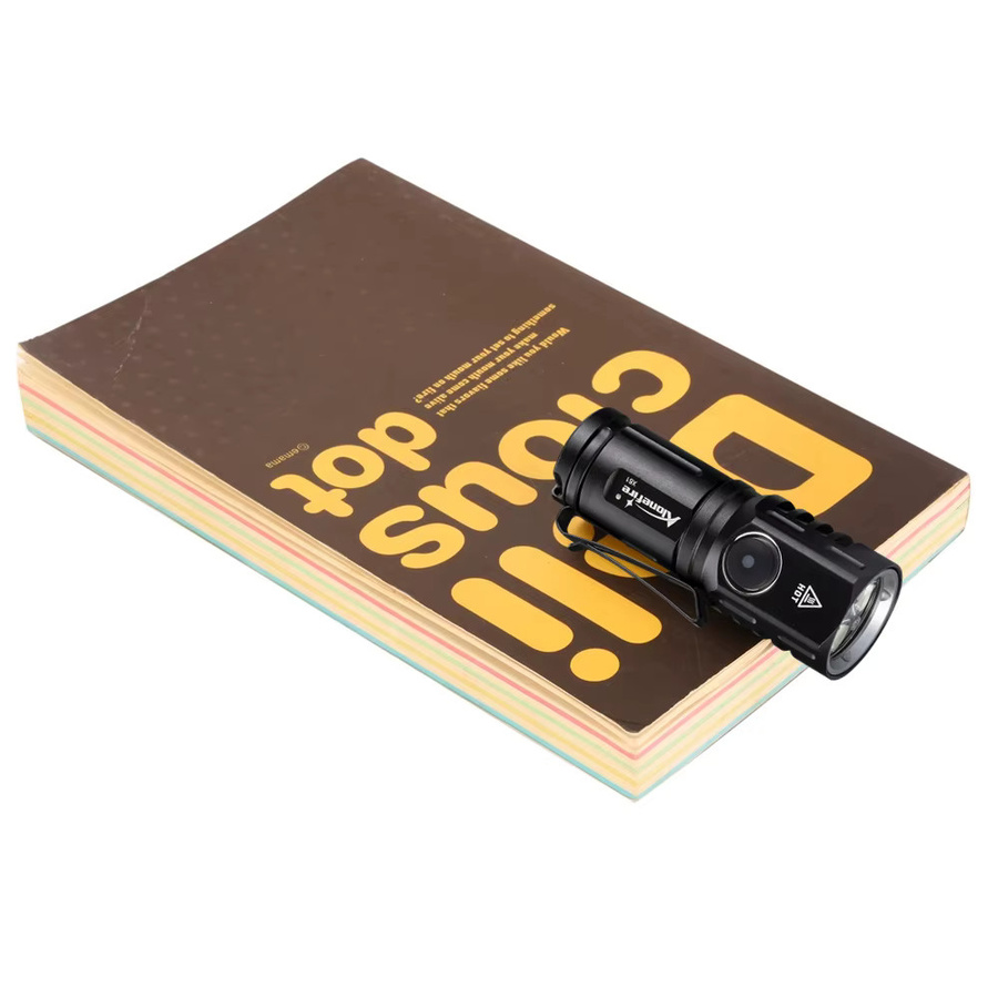 Alonefire Mini LED Taschenlampe mit Magnet und Typ-C Akku, Schwarz, Kaltweiß 6000K - Bild 5