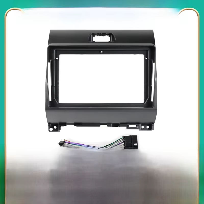 NAVIFANS 9-Zoll Android Autoradio Rahmenadapter für KIA Ray inklusive Netzkabel-Set, Schwarz - Bild 6