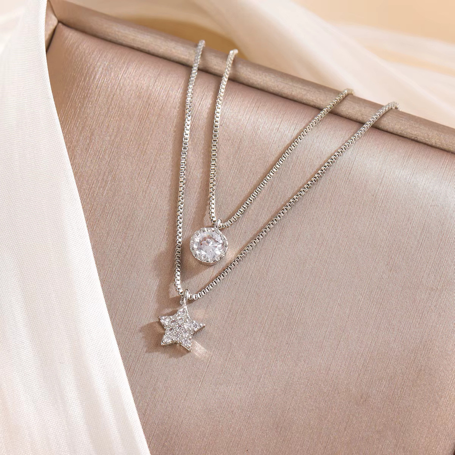 GaGa-Duck Halskette, 925 Silber, Zirkonia, Unisex - Bild 2