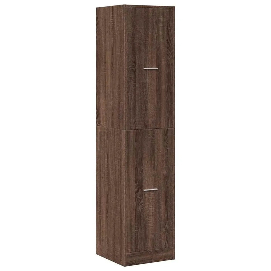 vidaXL Apothekerschrank in Eichen-Optik, Braun, B/T/H: 40 x 41 x 174,5 cm - Bild 2