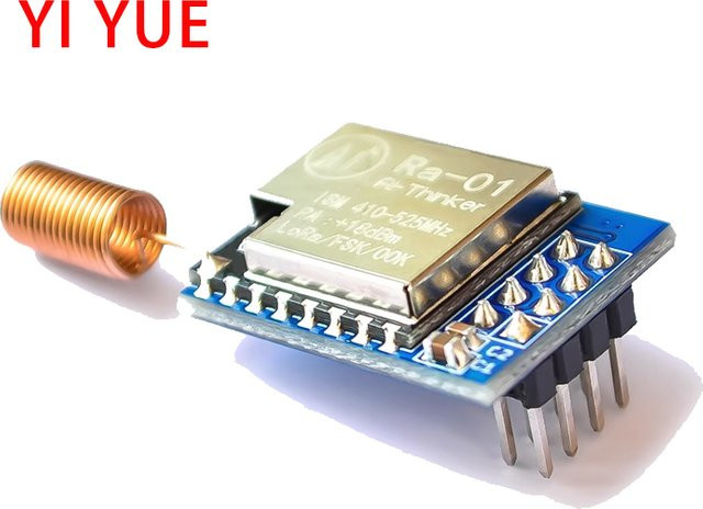 Anxinke Ra-01 SX1278 LoRa Spread Spectrum Wireless-Modul 433 MHz mit SPI-Schnittstelle in Blau - Bild 1