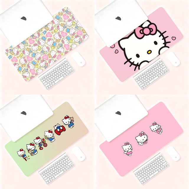Mesuca Mauspad H-Hellos-K-Kittys mit Landschaftsdesign in Multicolour - Bild 1
