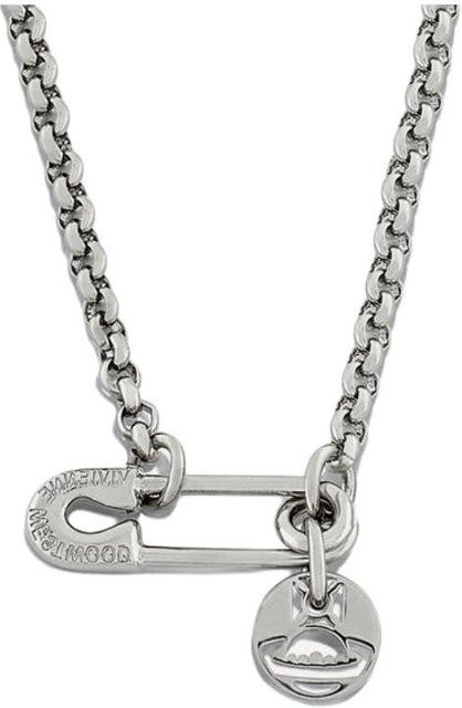 Vivienne Westwood Halskette, Messing, Silber, Herren - Bild 1