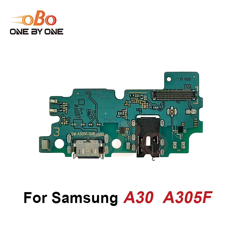 Samsung USB-C Ladeanschluss Dock-Connector Flexkabel für Galaxy A30 A40 A50 A50s A60 A70 in Grün - Bild 2