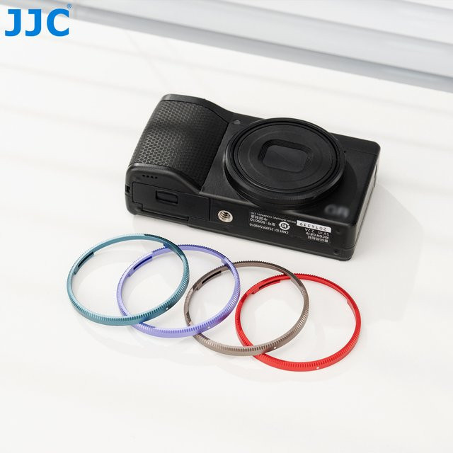 JJC Objektivring für Ricoh GR IV GR4 als Ersatz für Ricoh GN-3 Ringkappe in Grau - Bild 1