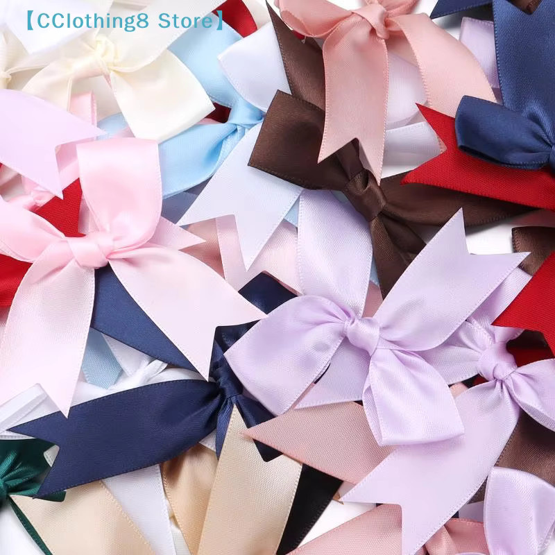 20 Stück bunte Schleifenbänder von AliS8 für Geschenkverpackungen, Hochzeiten und Bastelarbeiten, Textil, Mehrfarbig - Bild 3