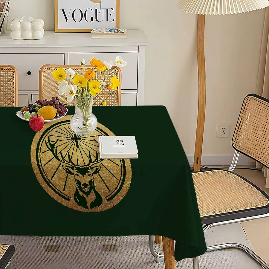 Wasserdichte und staubdichte Tischdecke aus Polyester mit J-JagermeisterS Anime Design von Potdemiel für Wohnzimmer und Couchtisch - Bild 4