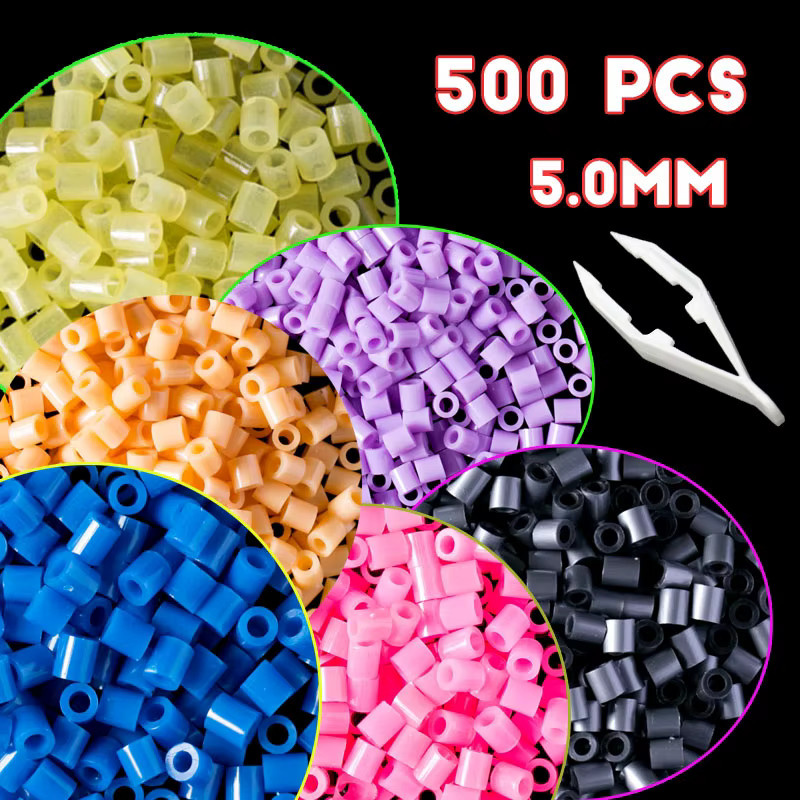 Hama Bügelperlen, Nachfüllpack, 1000 Stück, 36 Farben, Bunt / Mehrfarbig - Bild 5