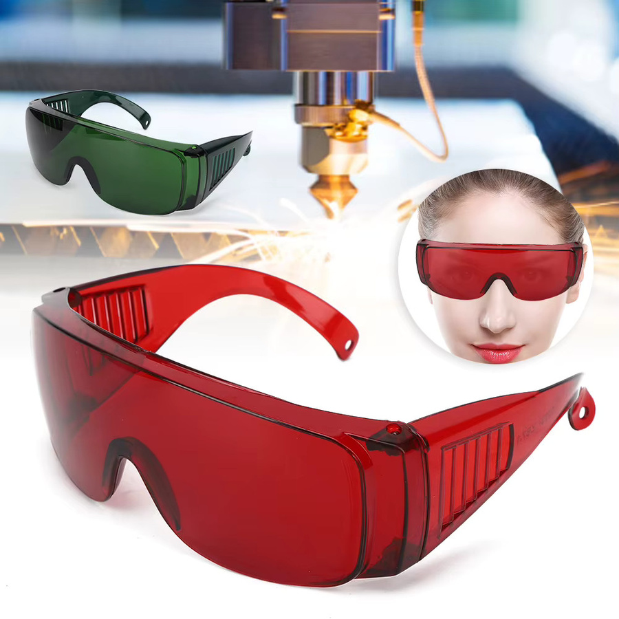 BACHIN Laserschutzbrille als Lichtfilter in Rot getönt - Bild 1