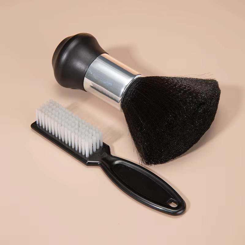 Friseur Weiche Bürste Schwarz, Haarreinigung Pinsel Set, Unisex - Bild 3