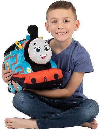 Nuvora Nest Thomas & Friends Lokomotive, Plüsch Kuschel Kissen, 27cm - Bild 1