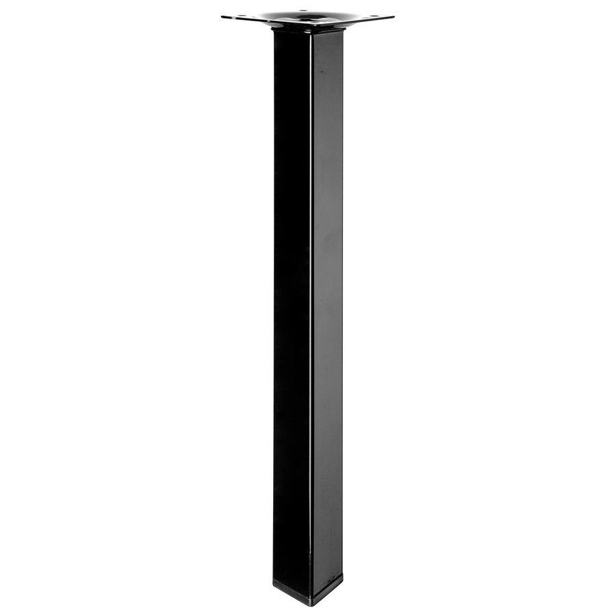 Hettich Tischbein Schwarz Matt B/T/H: 2,5 x 2,5 x 30 cm - Bild 2