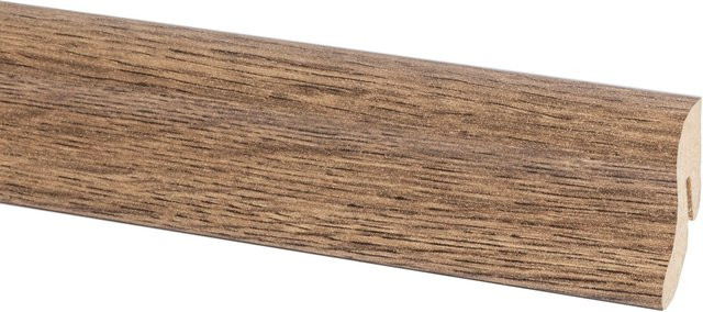 OBI Sockelleiste Kastanie Braun mit Kabelkanal und Clip, H x B x T: 40 x 20 mm - Bild 1