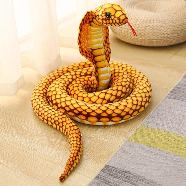 Bunte Cobra Plüschtier, Kuscheltier, Bunt / Mehrfarbig, ab 3 Jahre - Bild 1