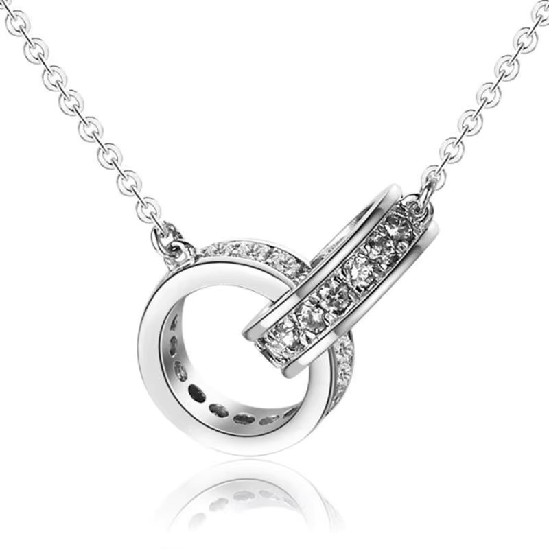 GaGa-Duck Halskette, 925 Silber, Brillant, Unisex - Bild 3