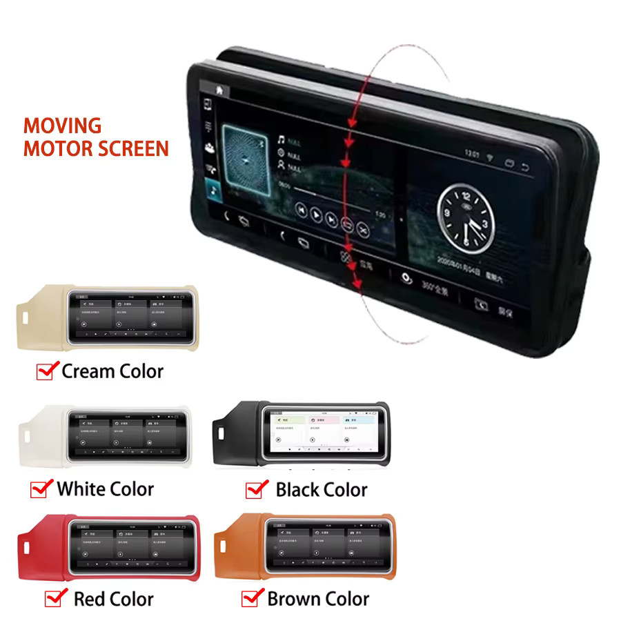 NAVIRIDER Android QLED Multimedia Autoradio mit GPS und CarPlay für Land Rover Range Rover Sport L494 und L405, 13,3 Zoll, Schwarz - Bild 2