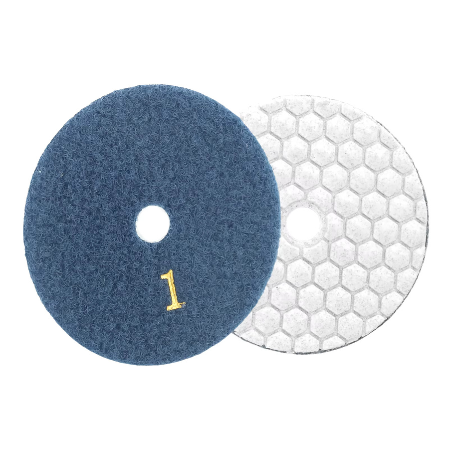 Vibratite Diamant-Trockenpolierpad 3 Zoll scharfer Typ für Granit und Marmor - Bild 2