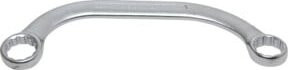 BGS C-Form Doppel-Ringschlüssel Zwölfkant aus Chrom-Vanadium-Stahl, Farbe: Silber, SW 21 x 22 mm, Artikelnummer 30725 - Bild 1