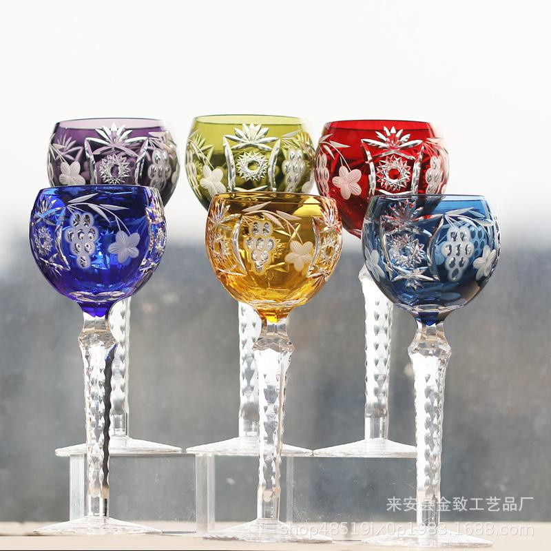 Yiran Furniture Kristallglas Weinglas für Rotwein und Champagner in Kugelform - Bild 2