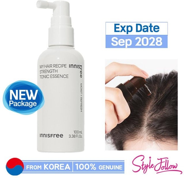 INNISFREE My Hair Recipe Strength Tonic Essence, 100 ml, Ginseng-Saponin - Bild 1