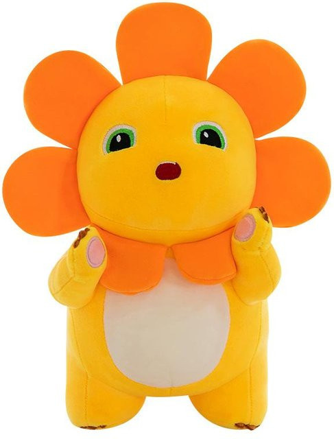 Yiran toy Sonnenblumen Dinosaurier Plüschpuppe, Gelb, 60cm - Bild 1