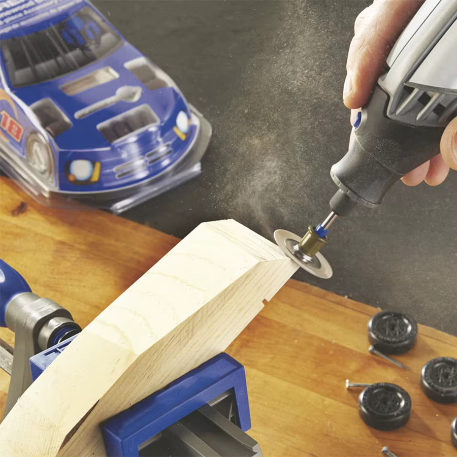 HSS Kreissägeblätter Set für Holz und Metall mit verschiedenen Durchmessern von 22 mm bis 50 mm für Drehwerkzeuge - Bild 2