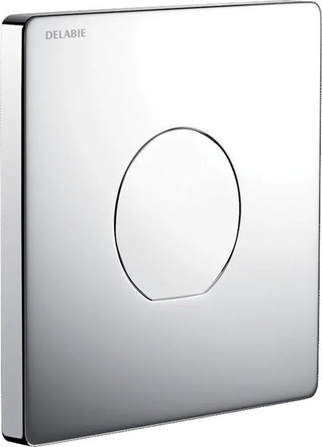 Delabie TEMPOFLUX 3 Selbstschluss-Druckspüler G3/4 Unterputz Set in Chrom/Silber - Bild 1