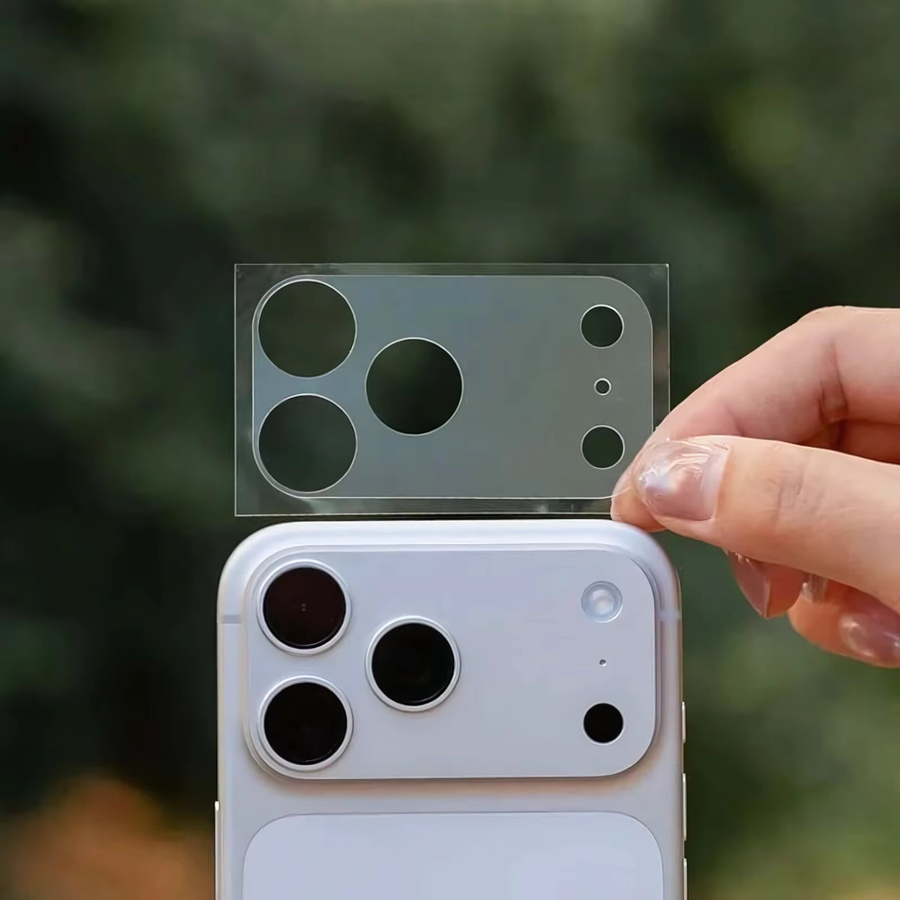 ZYONS 3er-Set Mattierte Objektivschutzkappen für iPhone 17 Pro Max, Pro, Air und iPhone 17 mit Blendschutz und Anti-Fingerabdruck-Funktion - Bild 2