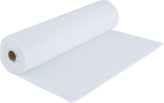 VBS Bastelfilz Weiß, B: 45 cm, L: 500 cm - Bild 1