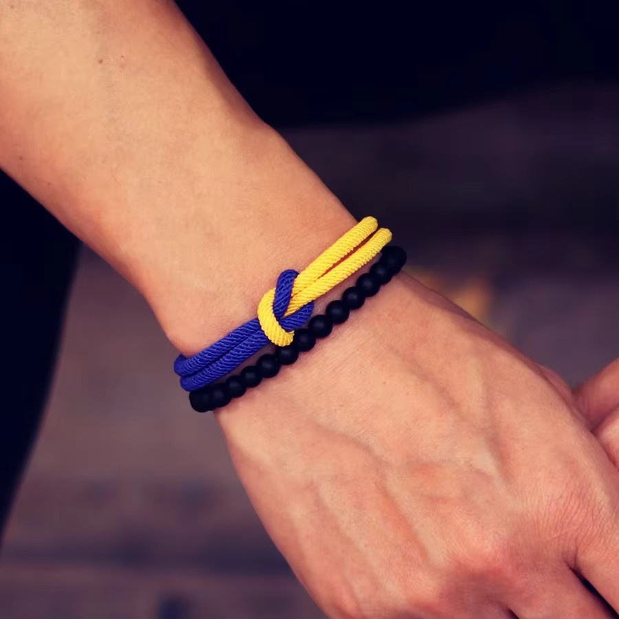 Armband Set, Onyx Stein, Bunt, Herren - Bild 1