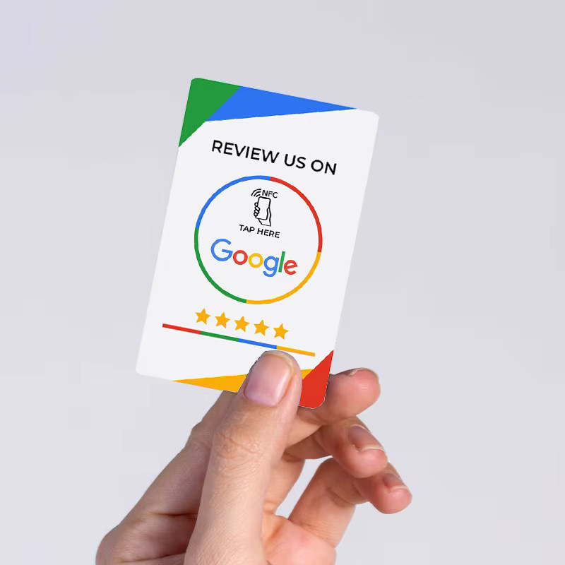 Google Bewertungen NFC-Karte NTAG215 mit großer Speicherkapazität für kontaktlose Google Rezensionen - Bild 2