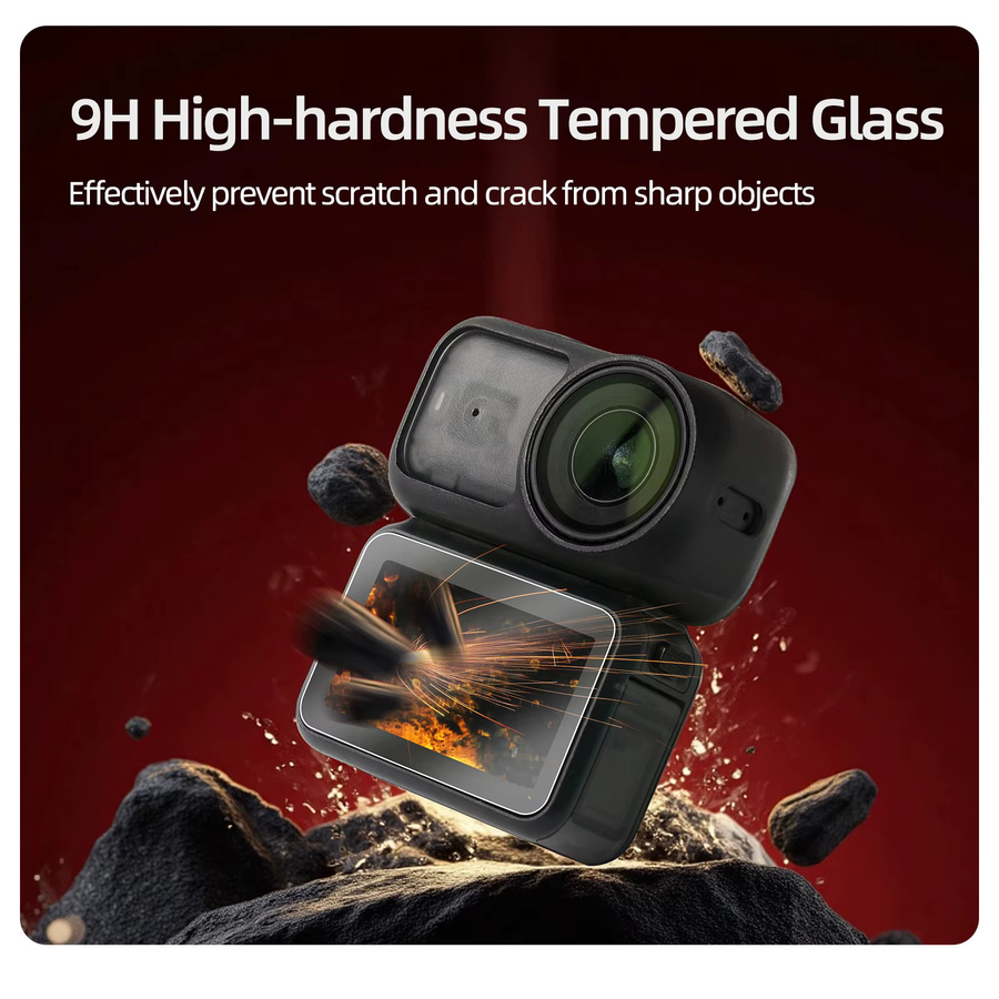 DJI Osmo Nano Schutzset mit gehärtetem Glas für Bildschirm, Kamera und Objektiv in Transparent - Bild 2