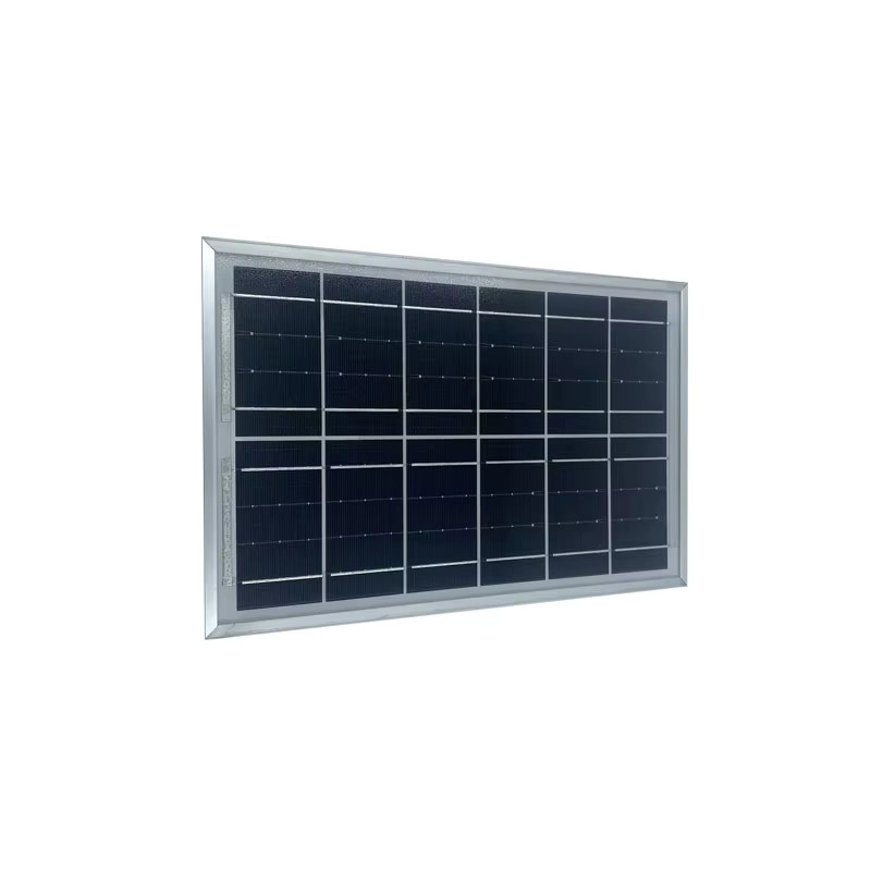Ecoflypower Tragbares Solarpanel 5W 6V Outdoor-Solarladegerät in Schwarz - Bild 2