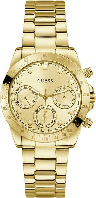 Guess Damenuhr, Quarz, Edelstahl, Gold, 39 mm - Bild 1