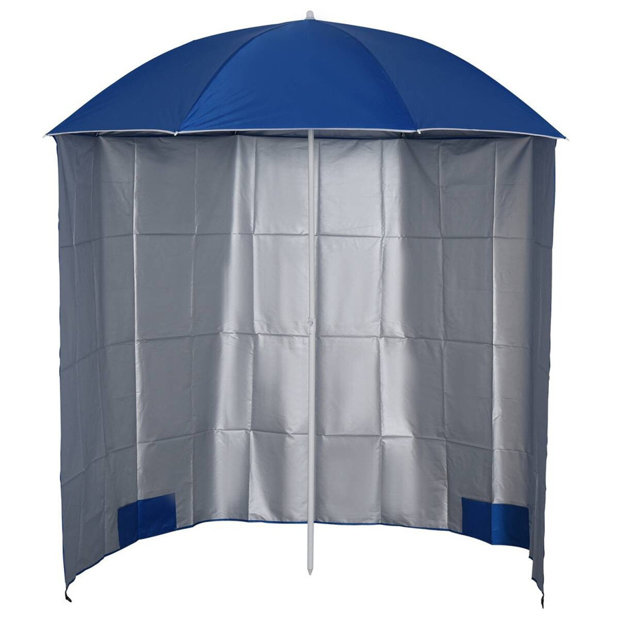 Outsunny Sonnenschirm Blau aus Metall und Polyester mit Durchmesser: 220 cm - Bild 2