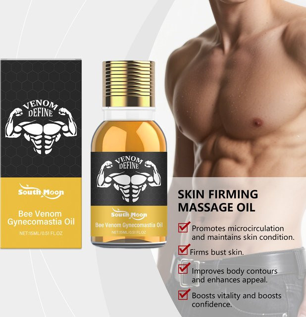 East moon Bienengift Massageöl für Herren, 15 ml - Bild 1