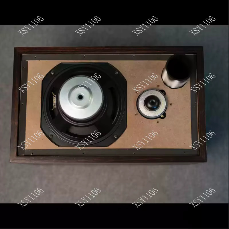 8 Zoll 2-Wege Passive Regallautsprecher in Braun für audiophile HiFi-Qualität im LS5/9 Stil - Bild 2