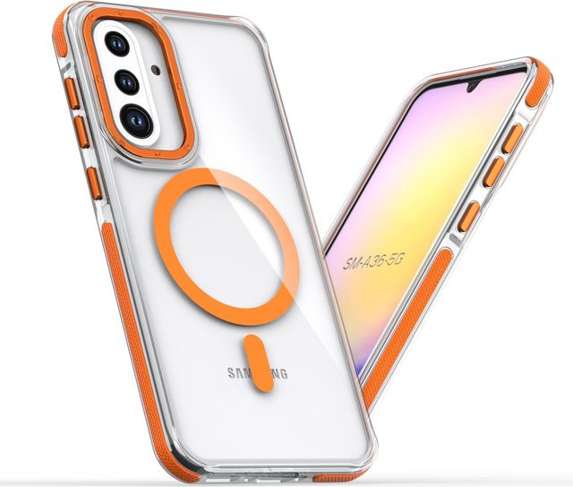 Magnetische transparente Schutzhülle für Samsung Galaxy A55 A54 A35 A34 A25 A24 A15 A05s und weitere Modelle - Bild 1