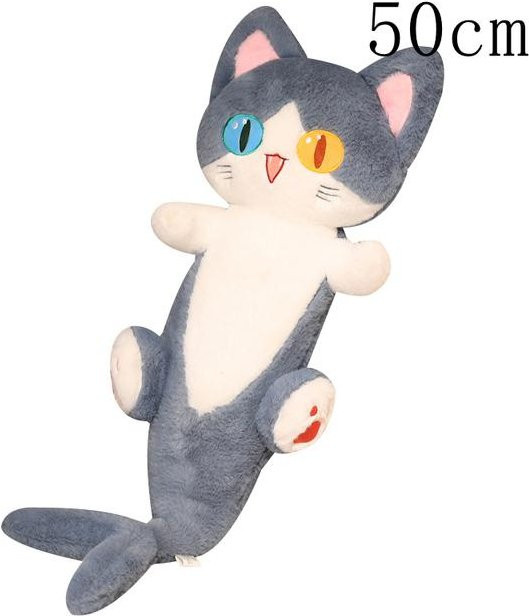 Kidsly Verwandlungs-Hai-Katze Plüschtier, 50-90cm, ab 14 Jahren - Bild 1