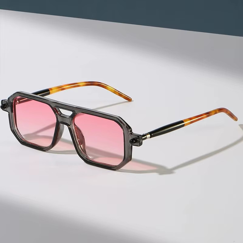 Samjune Sonnenbrille, quadratisch, Vollrand, Herren - Bild 2