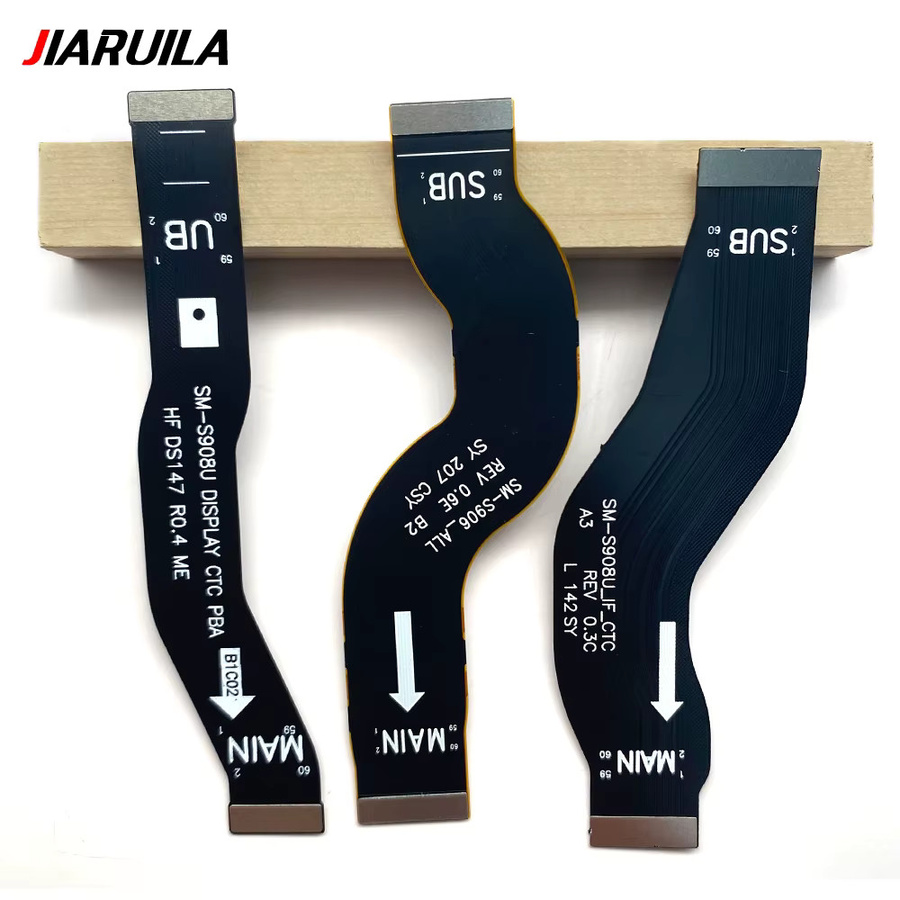 Samsung Haupt-Flexkabel für S22 5G S901U S901B S22 Plus 5G S906B S22 Ultra S908U Wifi Connect Mainboard zum LCD-Bildschirmband in Schwarz - Bild 5