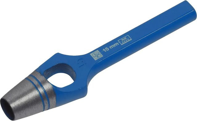 LUX-TOOLS Locheisen 15 mm in Blau - Bild 1