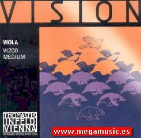 Thomastik Viola Saiten Vision VI200 Medium für 4/4 Bratsche - Bild 1
