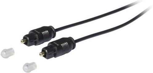 Kash 30L502 Toslink Digital-Audio Anschlusskabel mit vergoldeten Steckern, Schwarz, Länge: 1,50 m - Bild 1