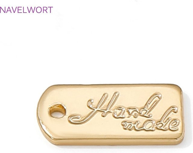 Verlängerungsketten-Anhänger, Goldfarben, Ohne Stein - Bild 1